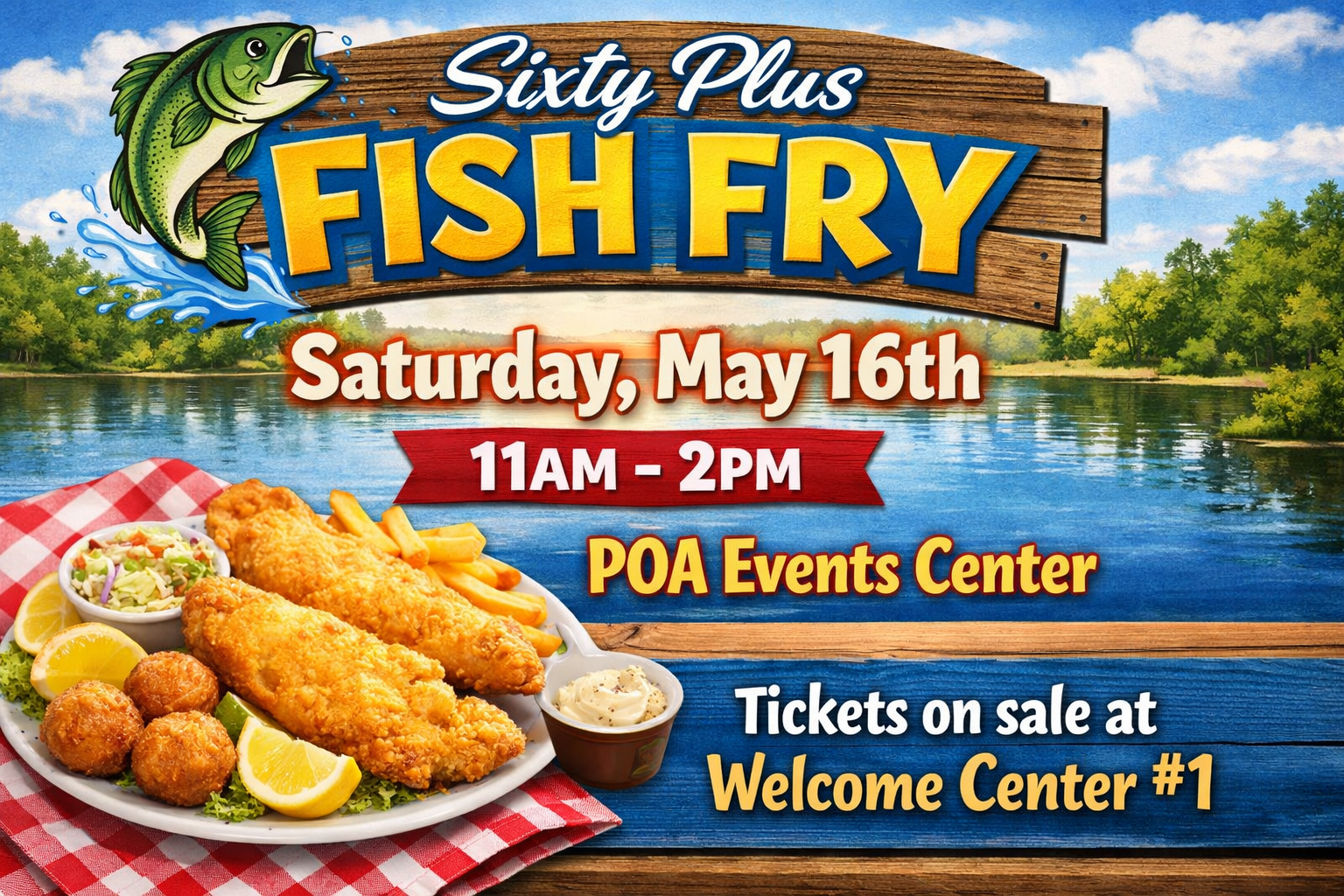 10 ++++ 60+ Fish Fry Graphic - May 16